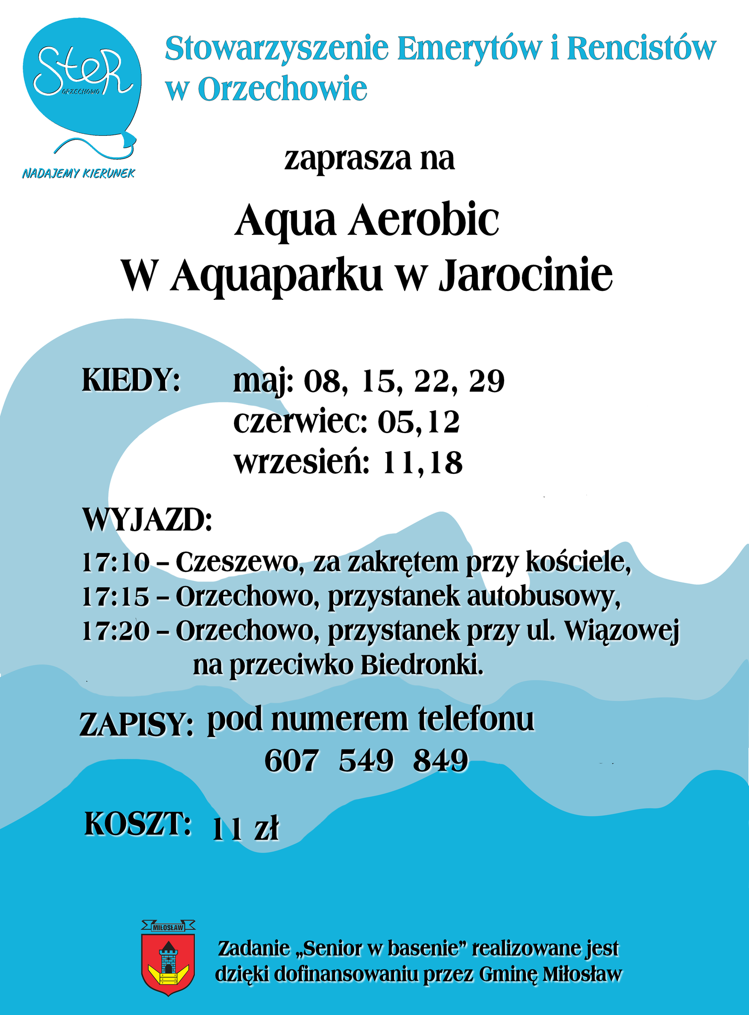 Aqua-aerobik Seniorzy Orzechowo