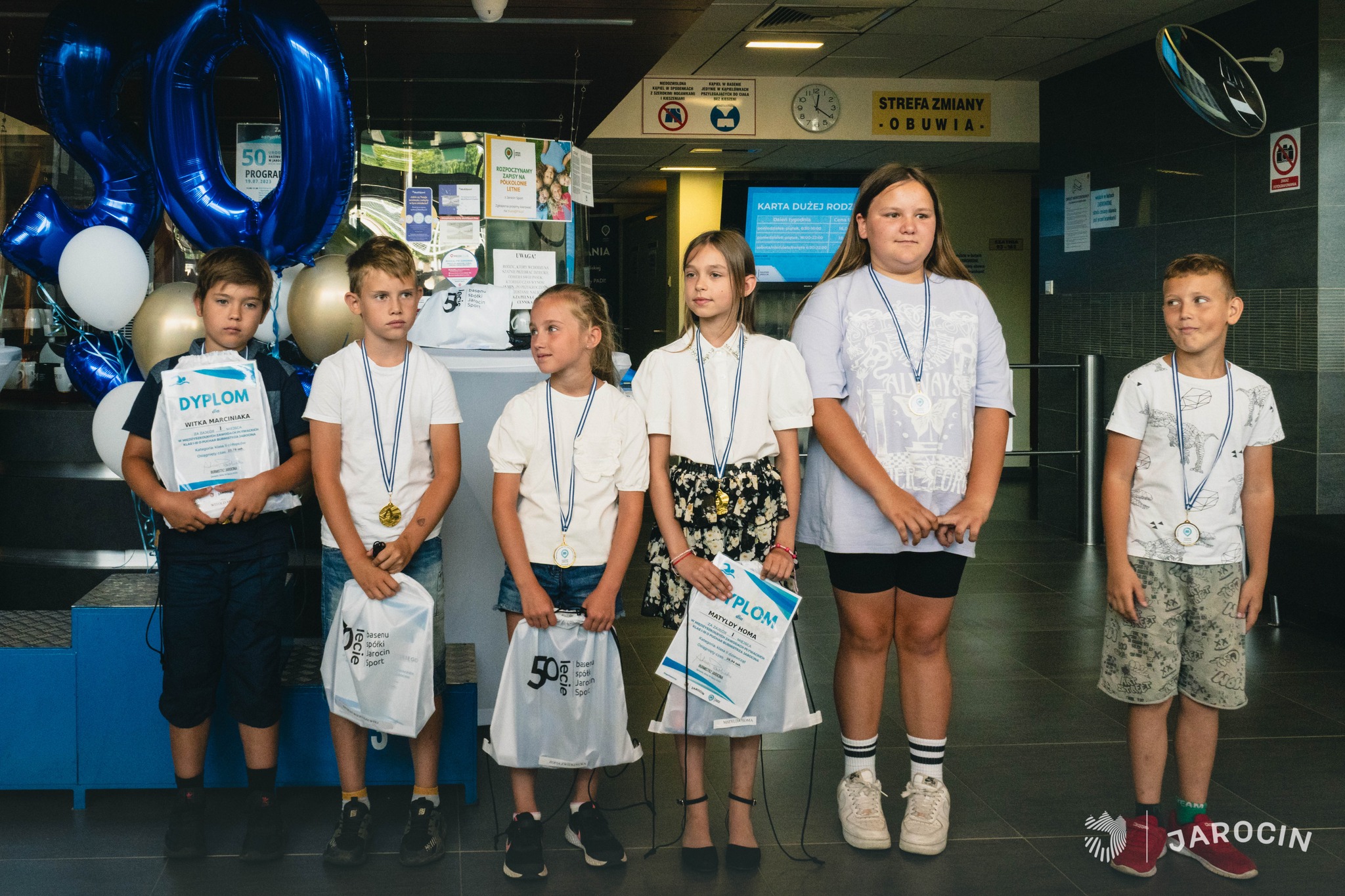 Wręczenie pucharów Burmistrza Jarocina – 50-lecie