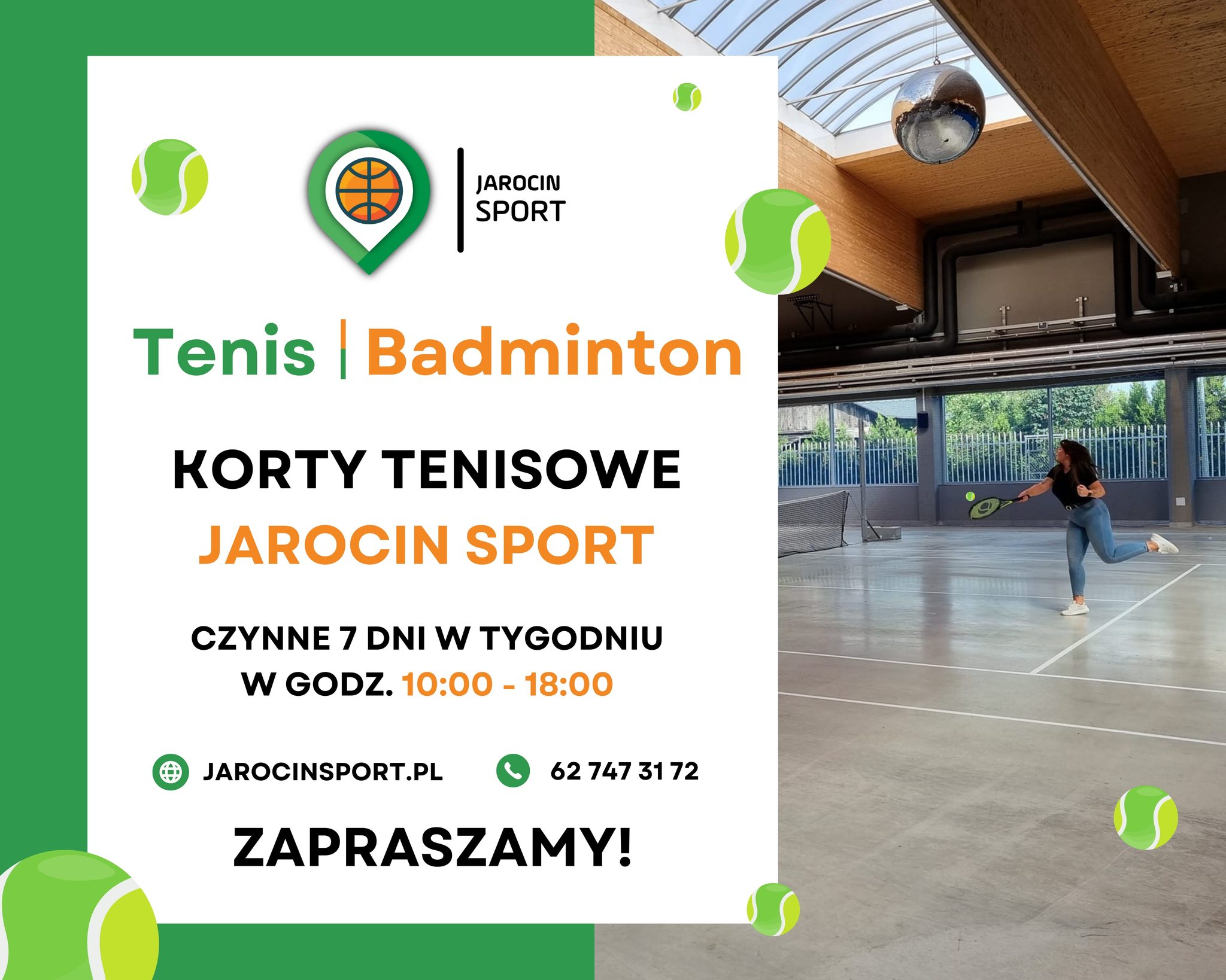 Tenis – Badminton