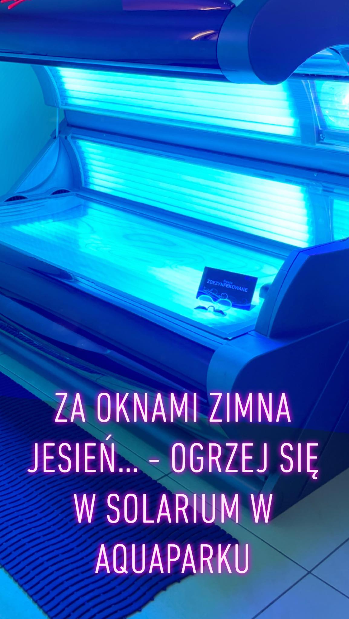 Solarium w Aquaparku