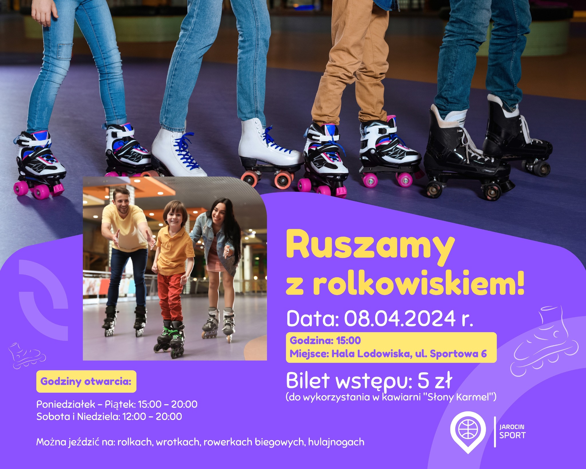 Rolkowisko już 8 kwietnia