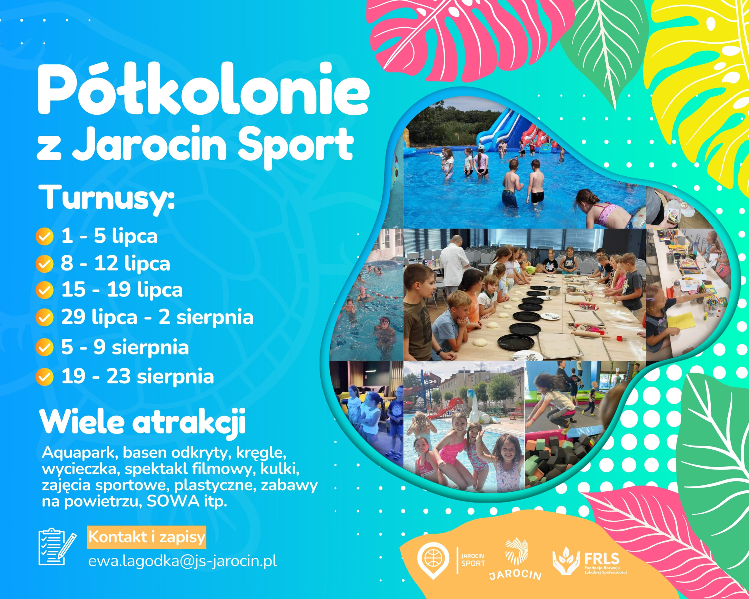 Półkolonie LETNIE z Jarocin Sport