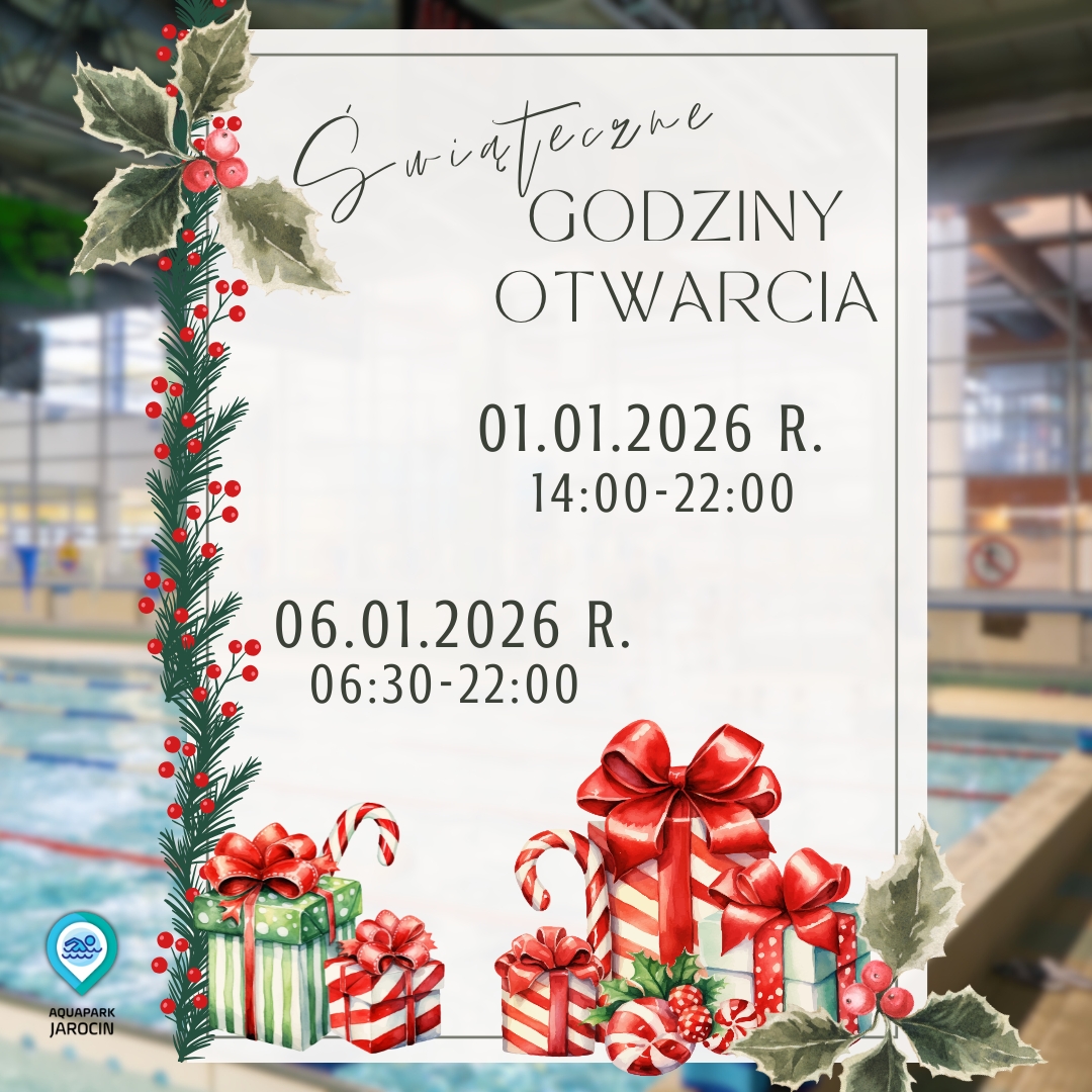 UWAGA Świąteczne godziny otwarcia